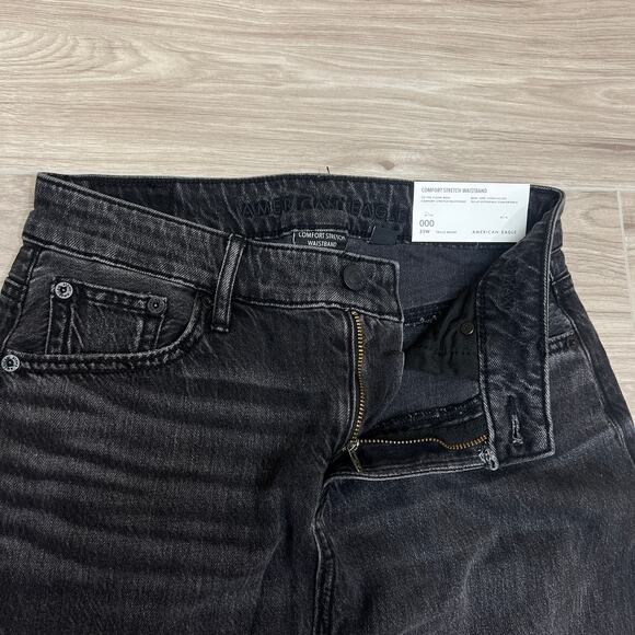 American Eagle Real Good To The Floor Denim Maxi Skirt Dark Wash Size 000 - Picture 7 of 9